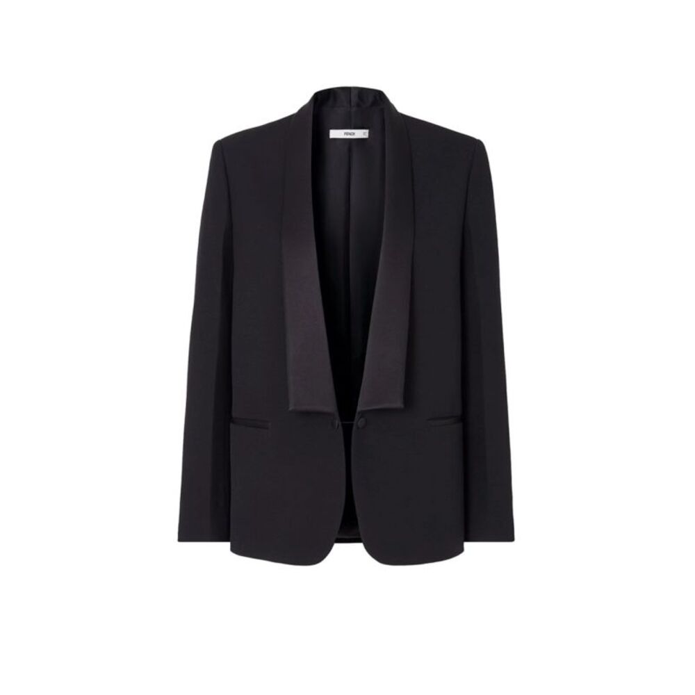 Fendi Women Grain De Poudre Blazer